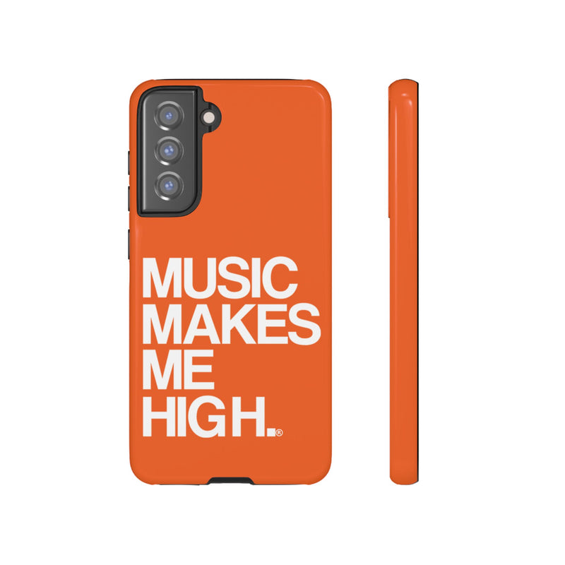 MMMH Classic Phone Case: Orange | White