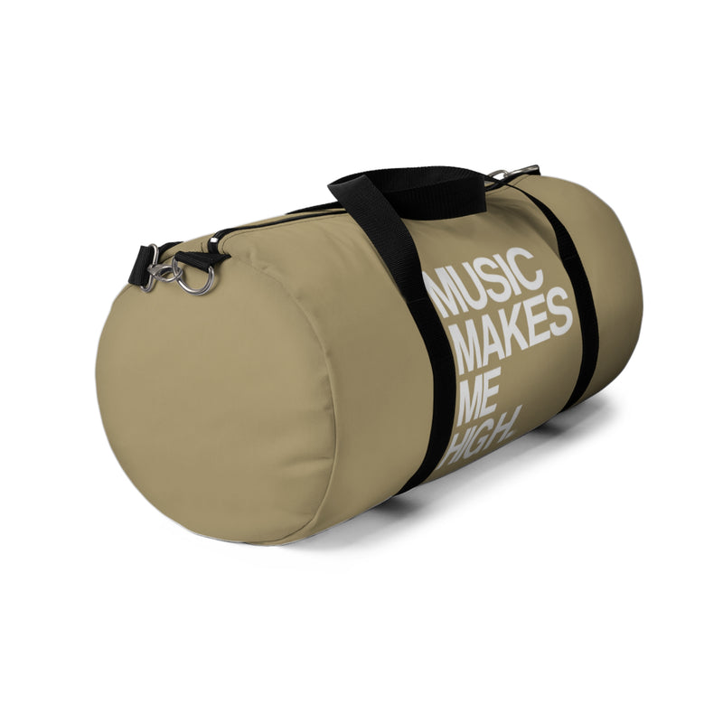 MMMH Duffle Bag: Gold | White