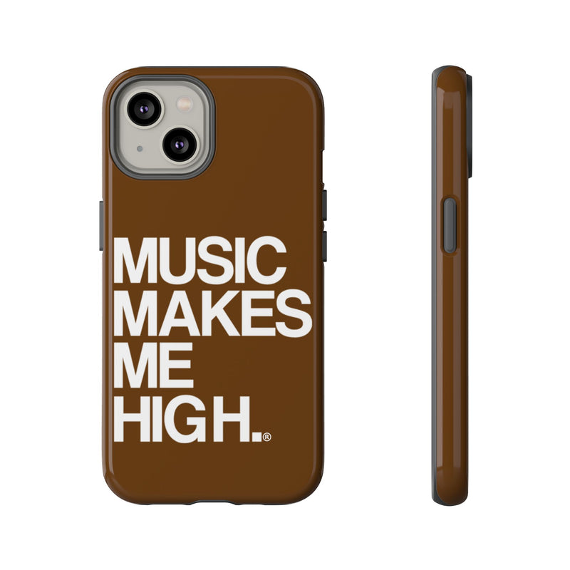 MMMH Classic Phone Case: Brown | White