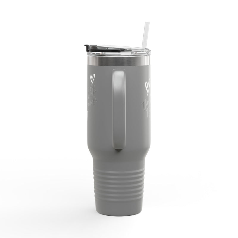 TGWTN Insulated Mug: White/Black | Grey