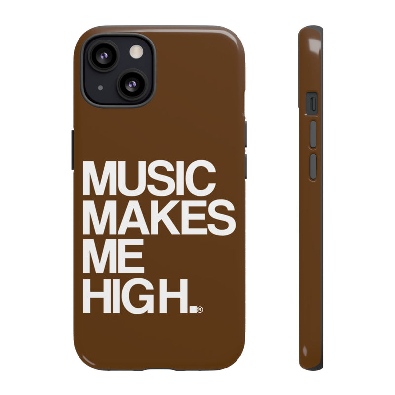 MMMH Classic Phone Case: Brown | White