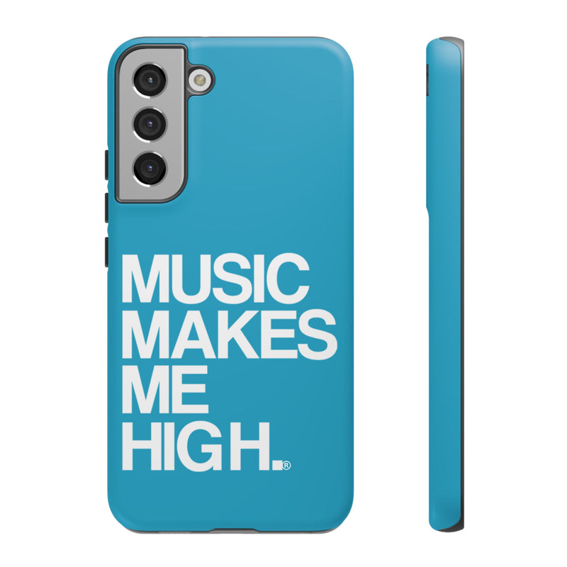 MMMH Classic Phone Case: Turquoise | White