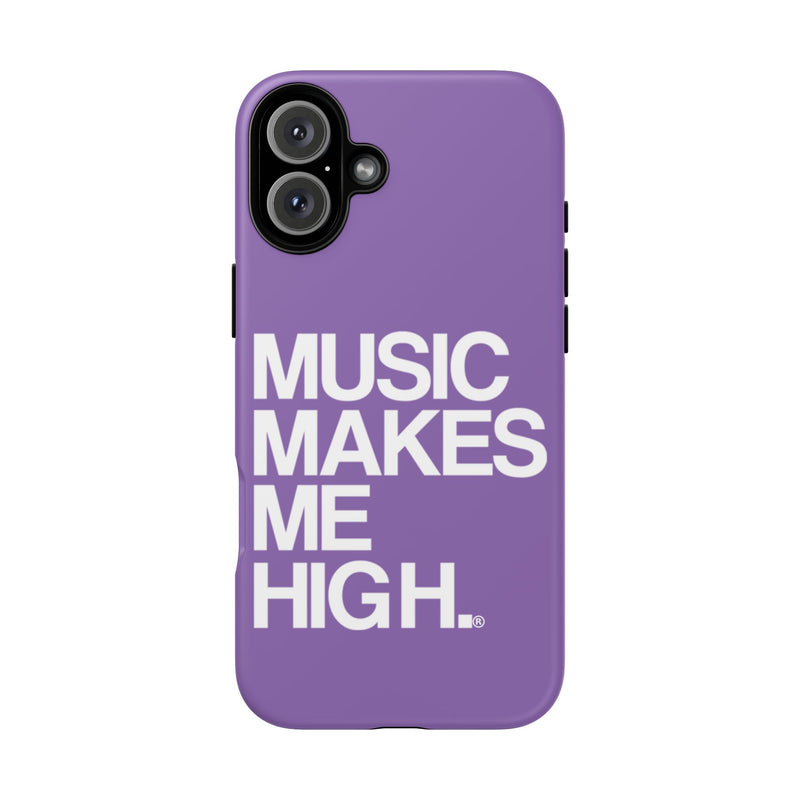 MMMH Classic Phone Case: Light Purple | White