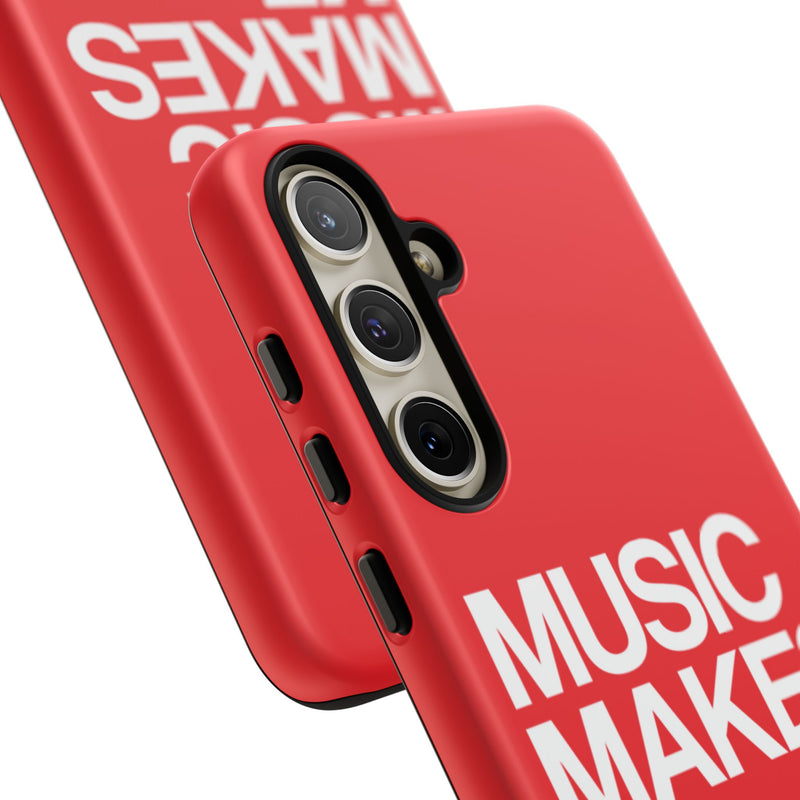 MMMH Classic Phone Case: Red | White