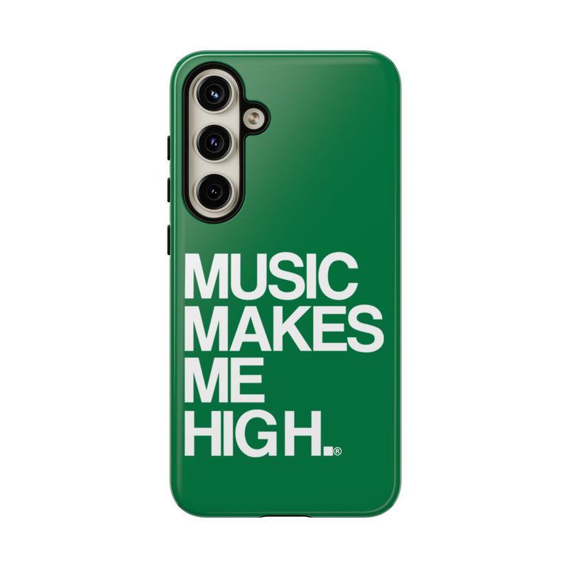 MMMH Classic Phone Case: Dark Green | White