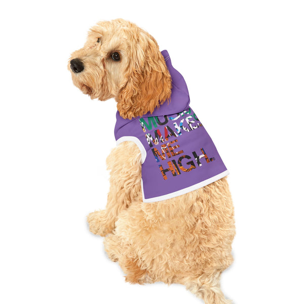 MMMH Pet Hoodie: Light Purple | Graffiti