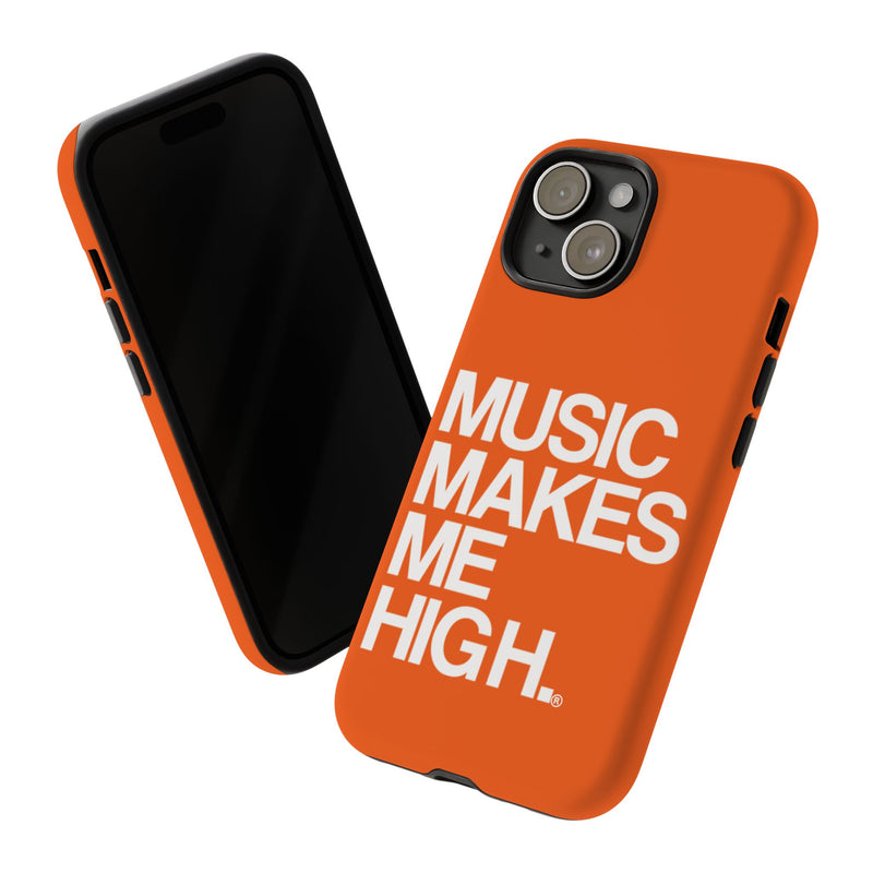 MMMH Classic Phone Case: Orange | White