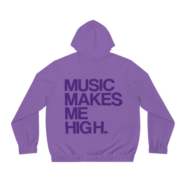 MMMH Unisex Zip Hoodie: Light Purple | Purple