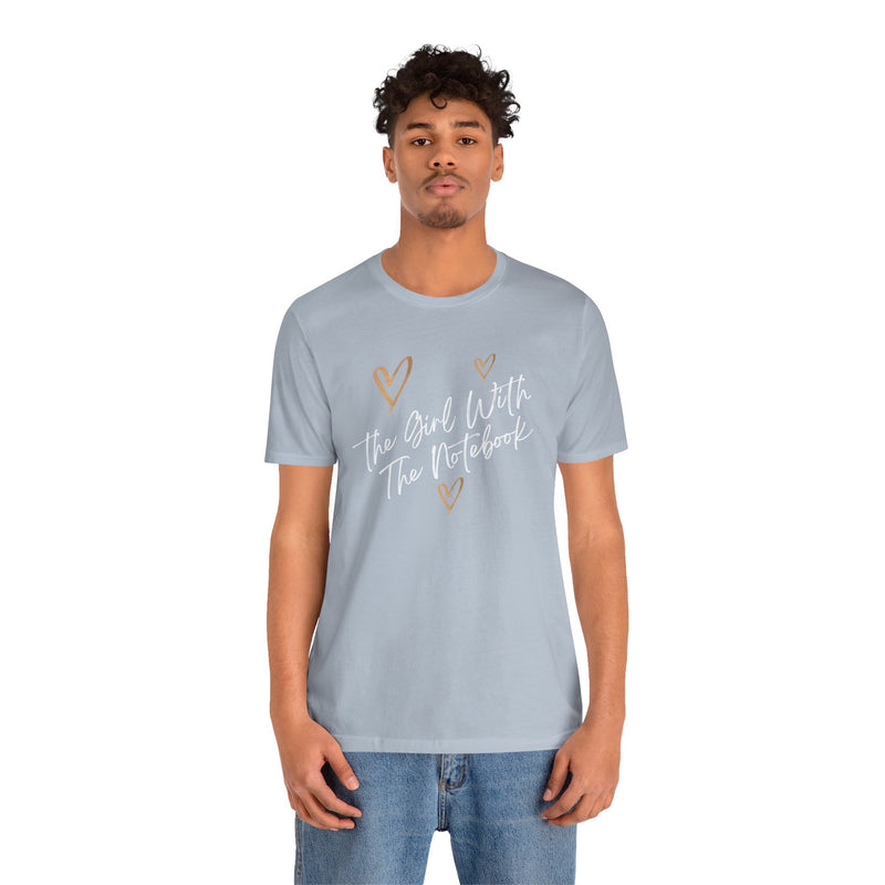 TGWTN Unisex T-Shirt: Brown/White | Light Blue