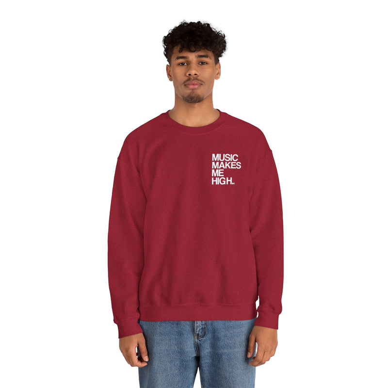 MMMH Unisex Sweatshirt: Antique Cherry Red | White