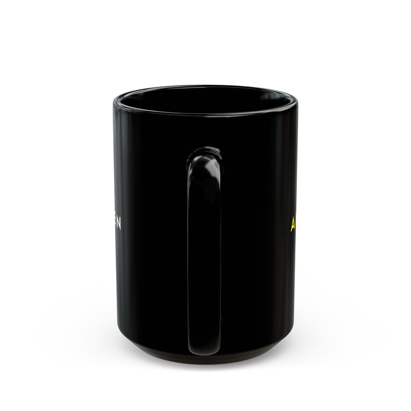 IJTT Mug: AT Slash Yellow/White | Black