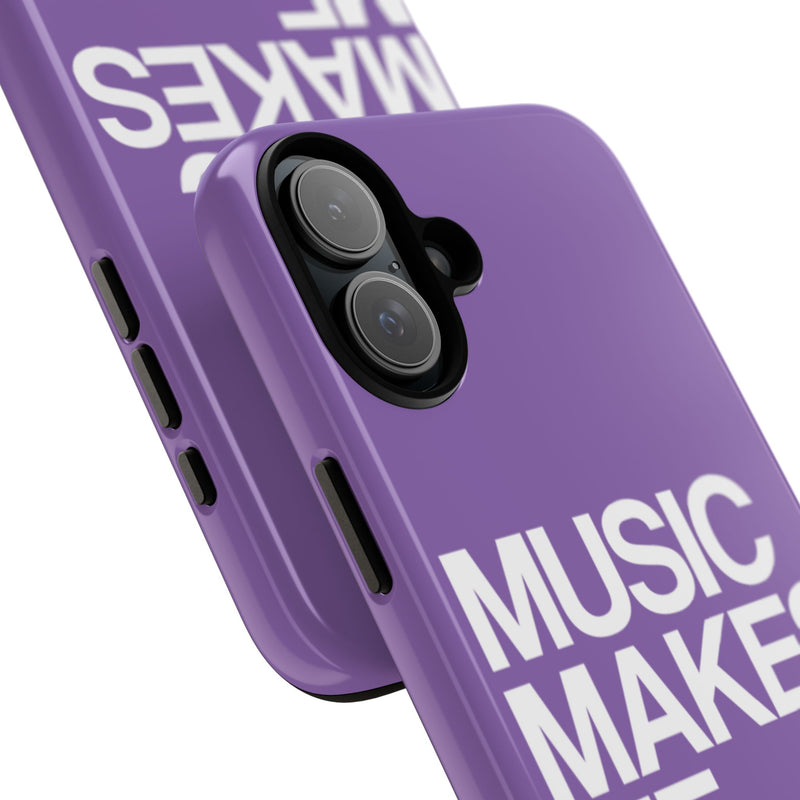 MMMH Classic Phone Case: Light Purple | White