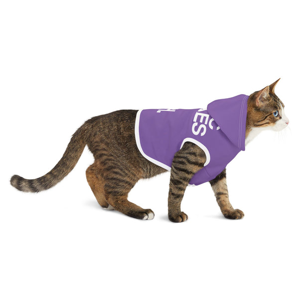 MMMH Pet Hoodie: Light Purple | White