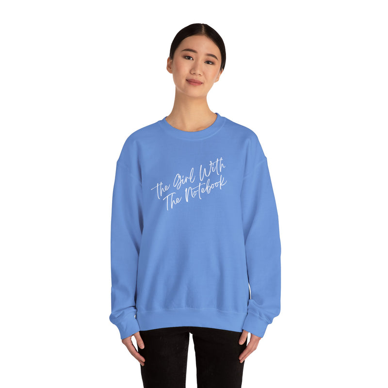 TGWTN Unisex Sweatshirt: White | Carolina Blue