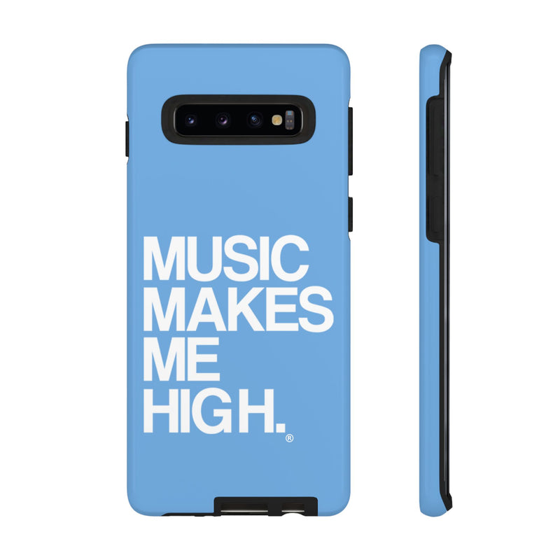 MMMH Classic Phone Case: Light Blue | White