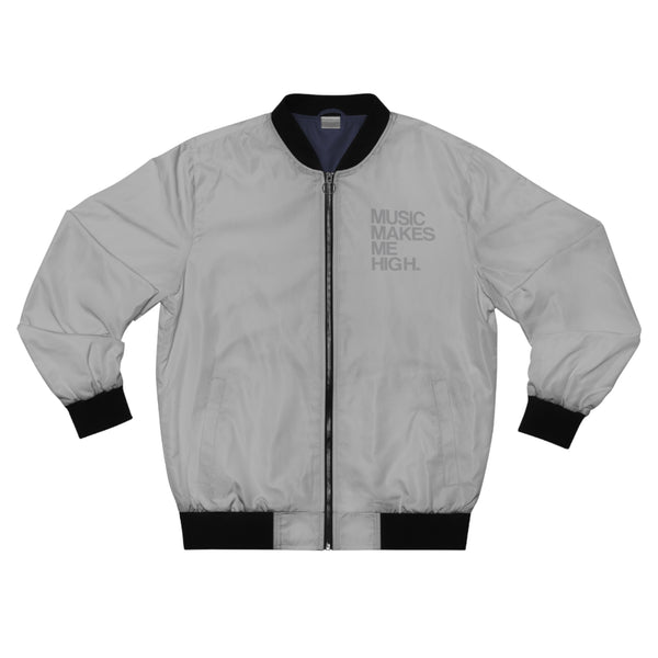 MMMH Unisex Bomber Jacket: Light Grey | Grey