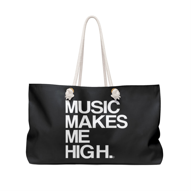 MMMH Weekender Bag (Rope Handle): Black | White