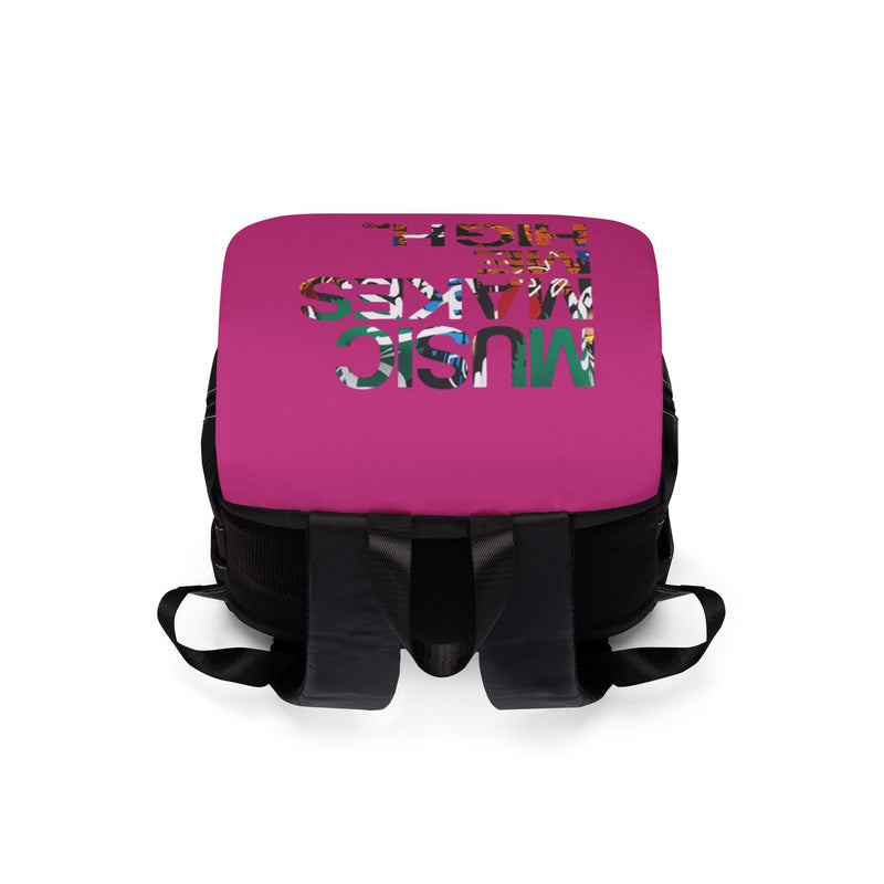 MMMH Backpack: Pink | Graffiti