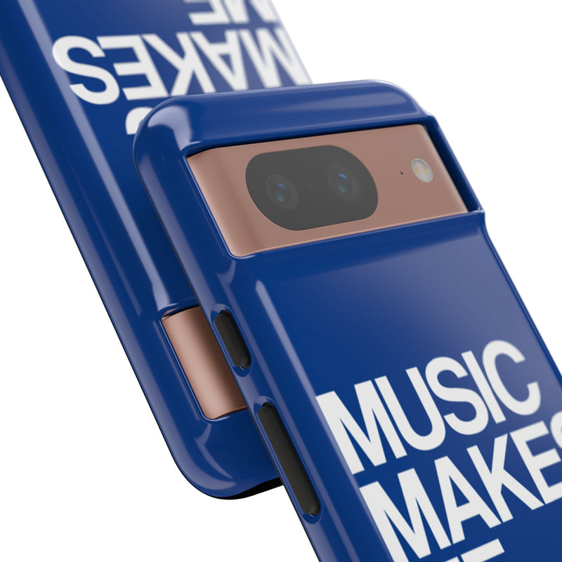 MMMH Classic Phone Case: Dark Blue | White