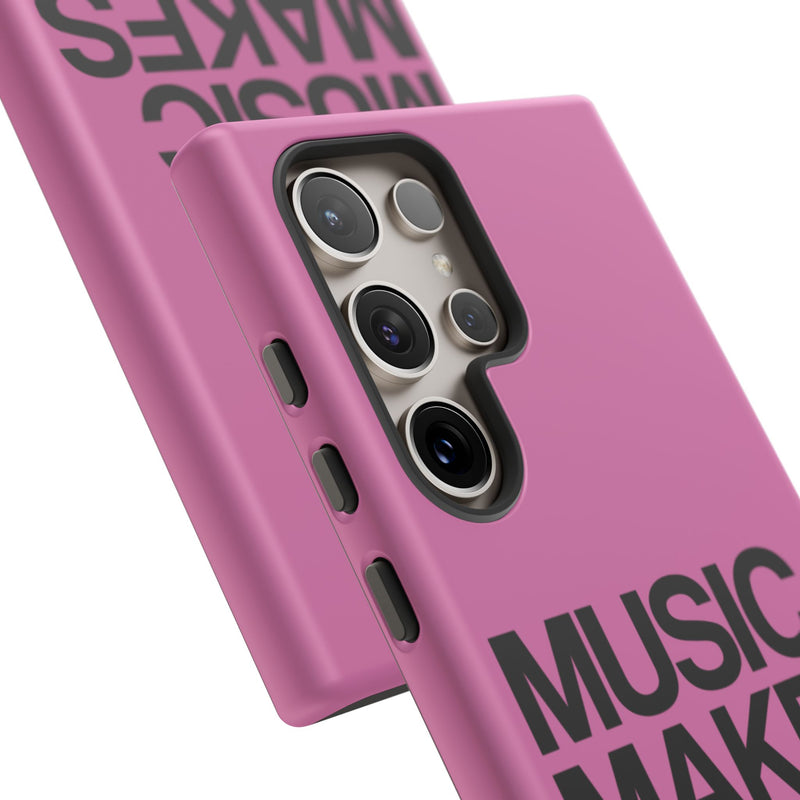 MMMH Classic Phone Case: Light Pink | Black