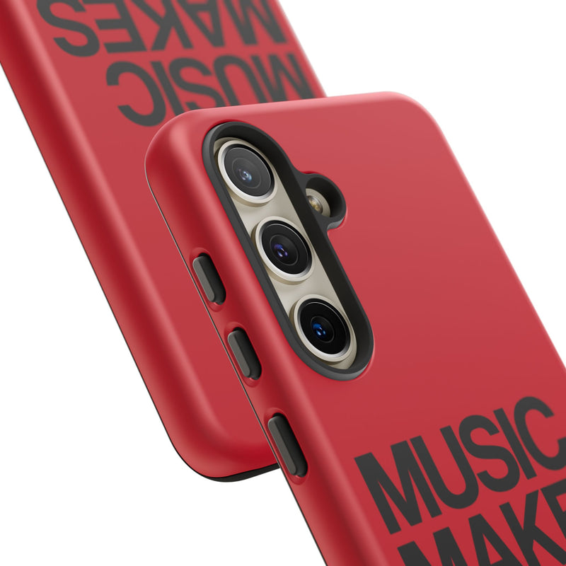 MMMH Classic Phone Case: Dark Red | Black