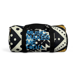 MMMH Duffel Bag: Black Abstract | Blue