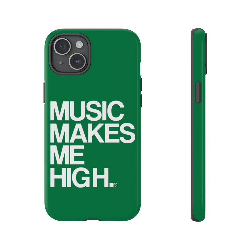 MMMH Classic Phone Case: Dark Green | White