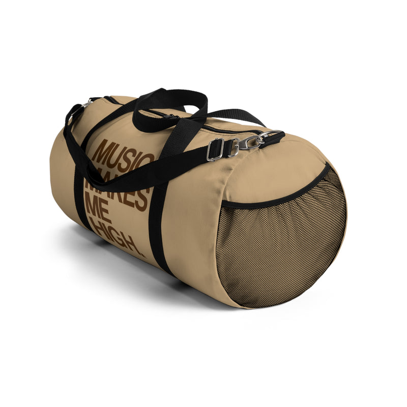 MMMH Duffel Bag: Tan | Brown