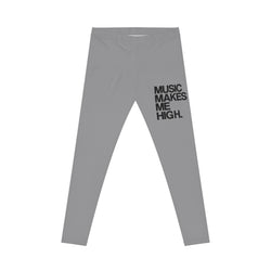 MMMH Leggings: Gray | Black