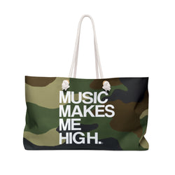 MMMH Weekender Bag (Rope Handle): Camo | White