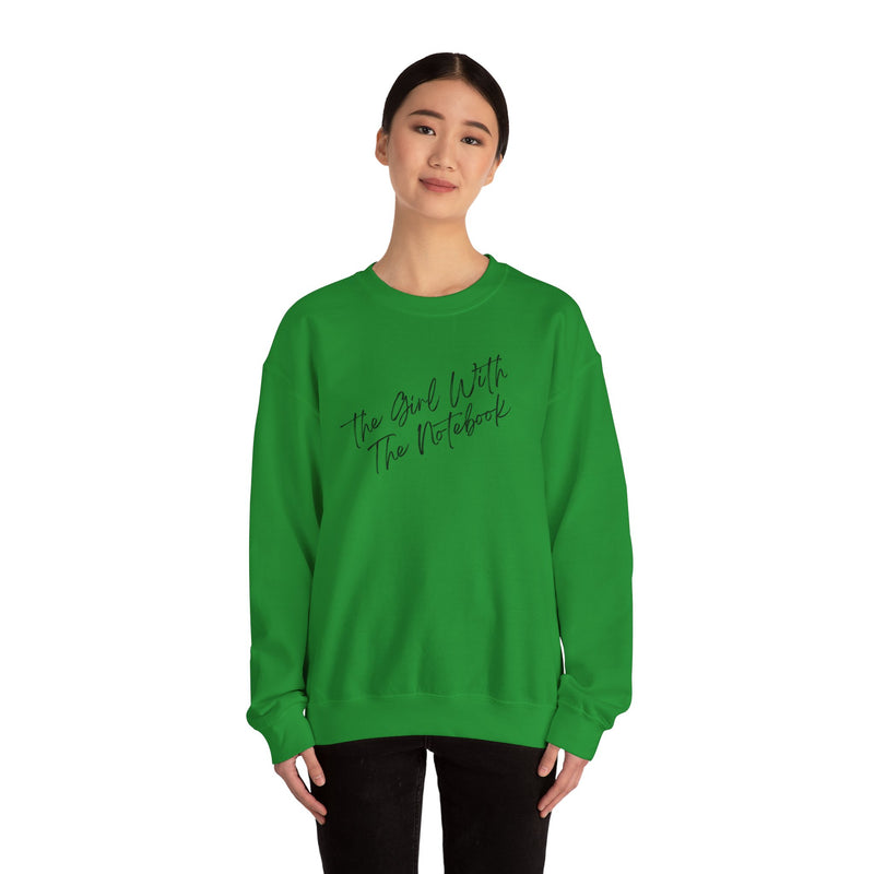 TGWTN Unisex Sweatshirt: Black | Irish Green