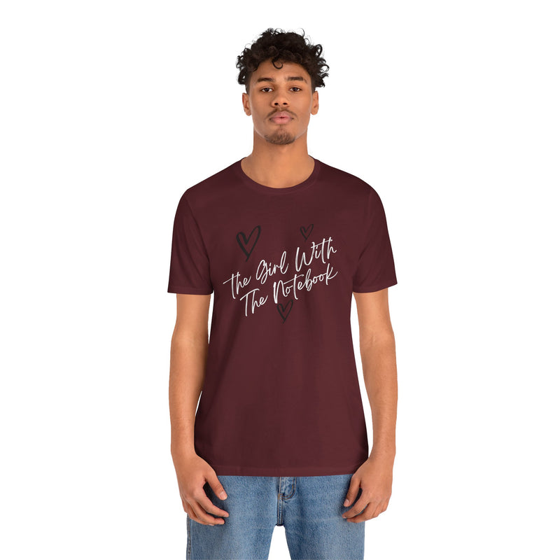 TGWTN Unisex T-Shirt: Black/White | Maroon