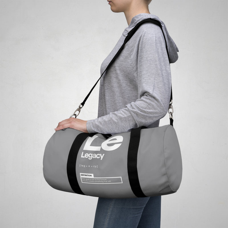 NOVL Duffel Bag: Legacy Grey | White