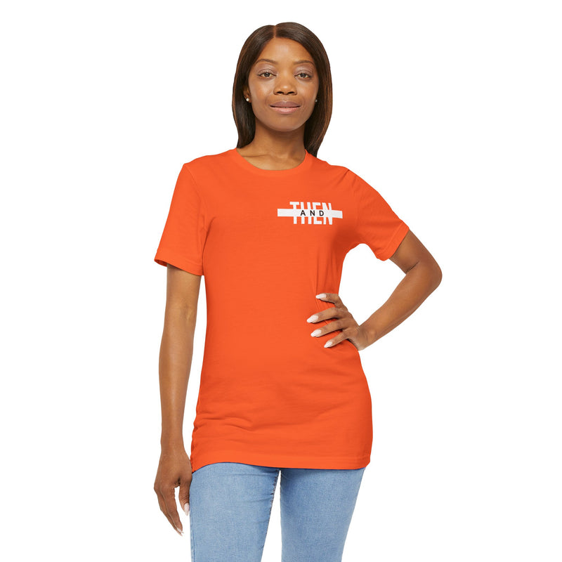 IJTT Unisex T-Shirt: AT Strike White | Orange