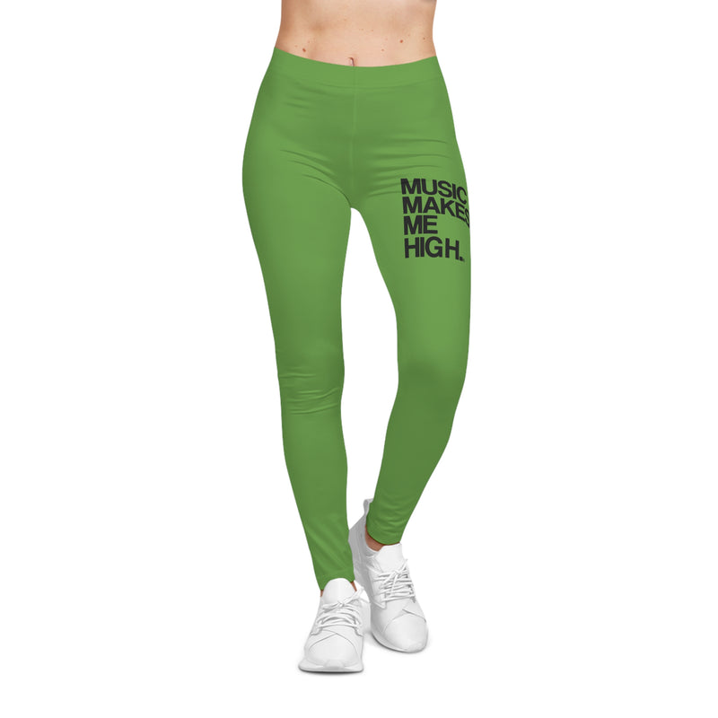 MMMH Leggings: Green | Black