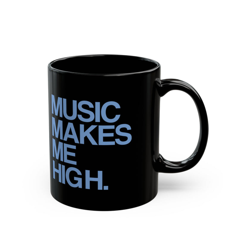 MMMH Black Mug: Carolina Blue