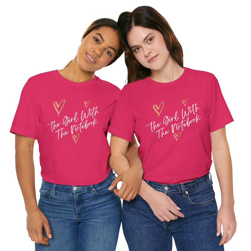 TGWTN Unisex T-Shirt: Brown/White | Pink
