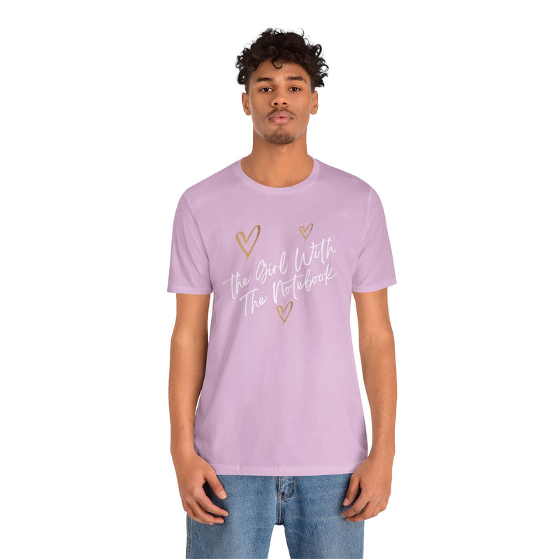 TGWTN Unisex T-Shirt: Brown/White | Lilac