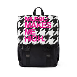 MMMH Backpack: Houndstooth | Pink