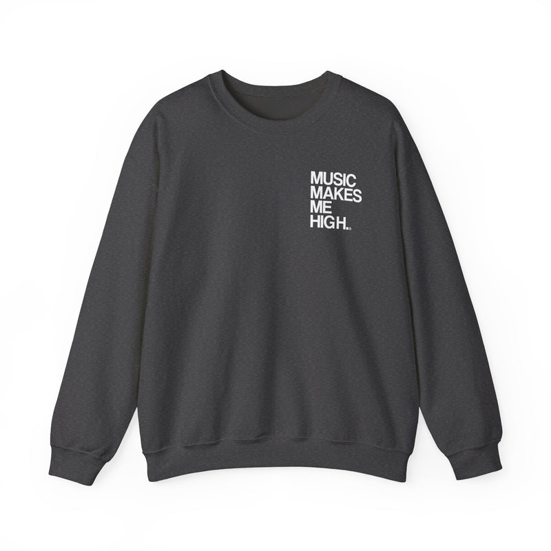 MMMH Unisex Sweatshirt: Dark Heather | White Lettering