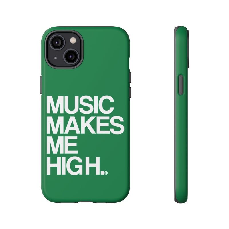 MMMH Classic Phone Case: Dark Green | White