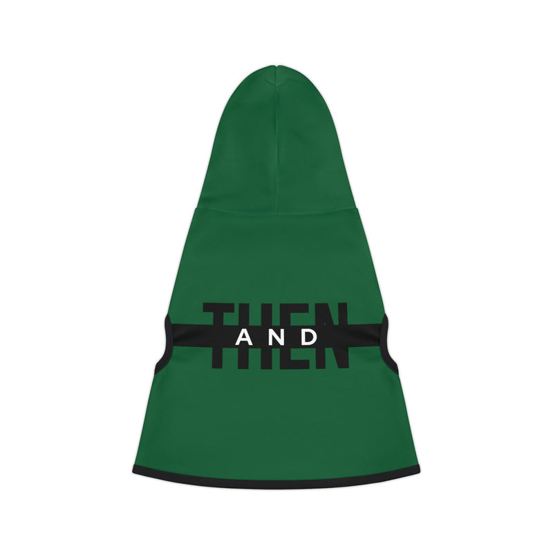 IJTT Pet Hoodie: AT Strike Black | Kelly Green