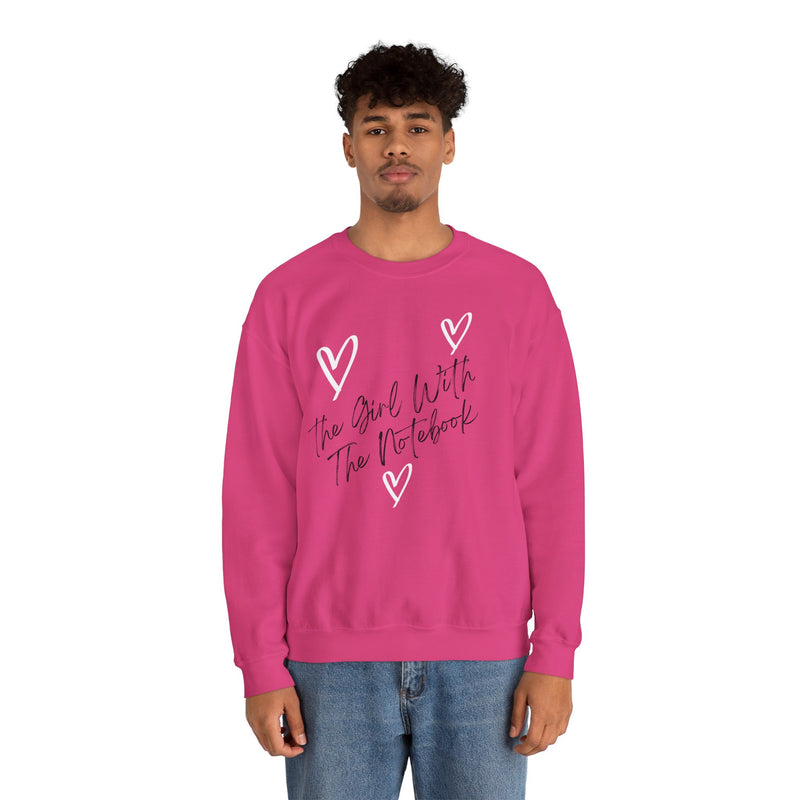 TGWTN Unisex Sweatshirt: White/Black | Pink