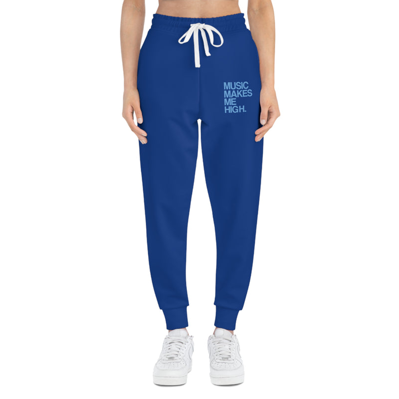 MMMH Unisex Joggers: Dark Blue | Light Blue