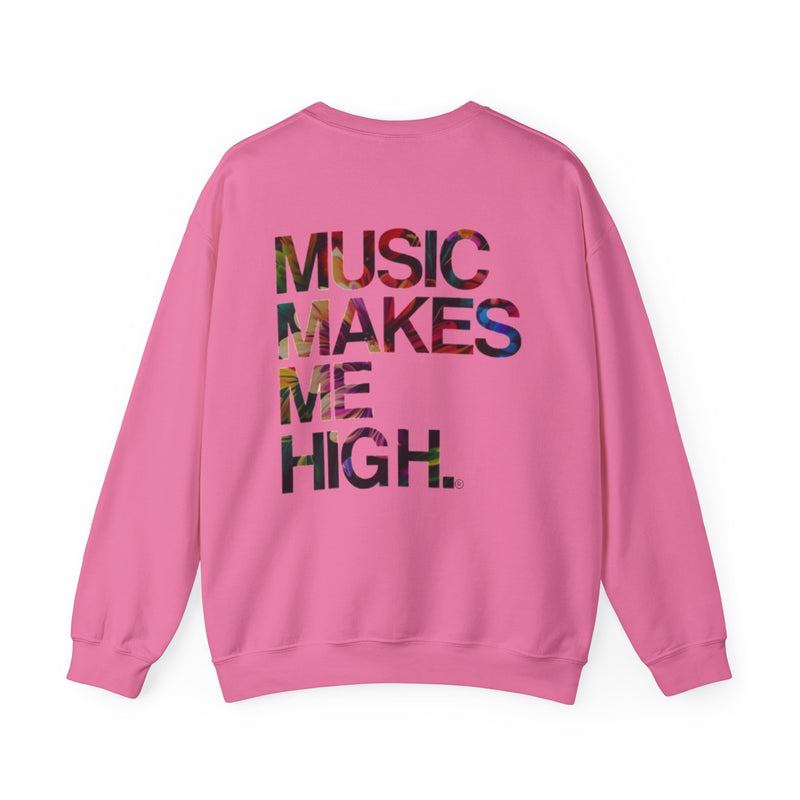 MMMH Unisex Sweatshirt: Safety Pink | Floral