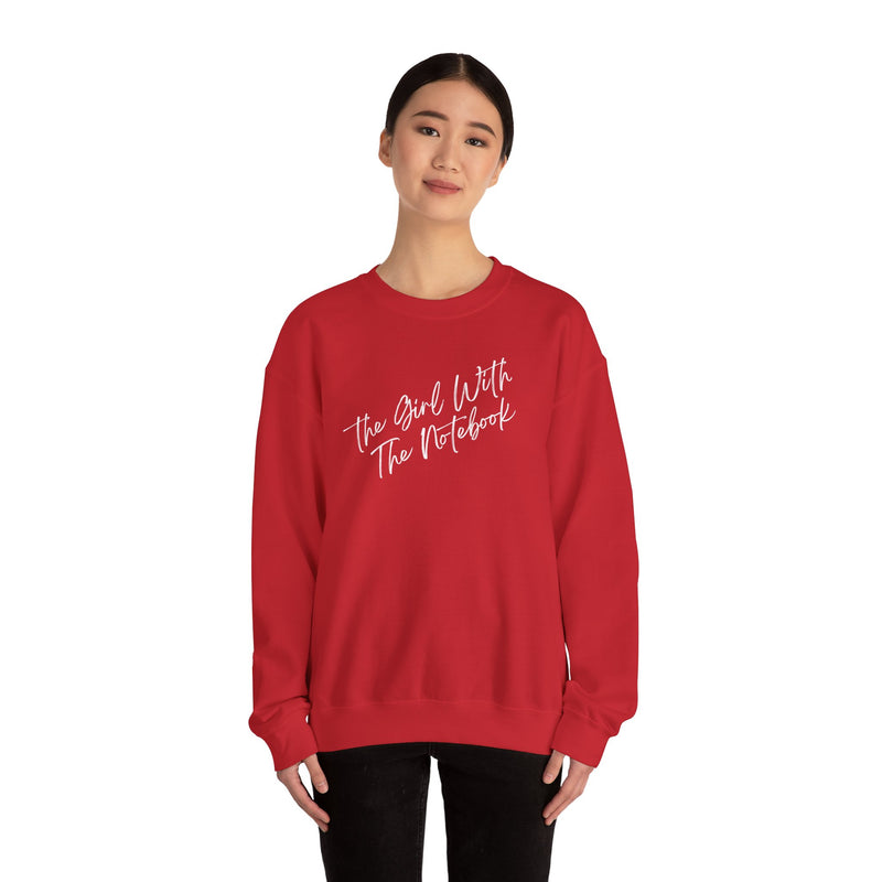 TGWTN Unisex Sweatshirt: White | Red