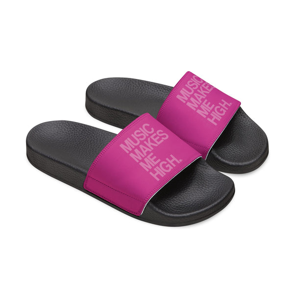 MMMH Unisex Sandals: Pink/Black | Light Pink