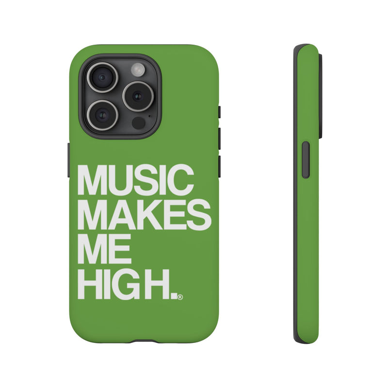 MMMH Classic Phone Case: Green | White