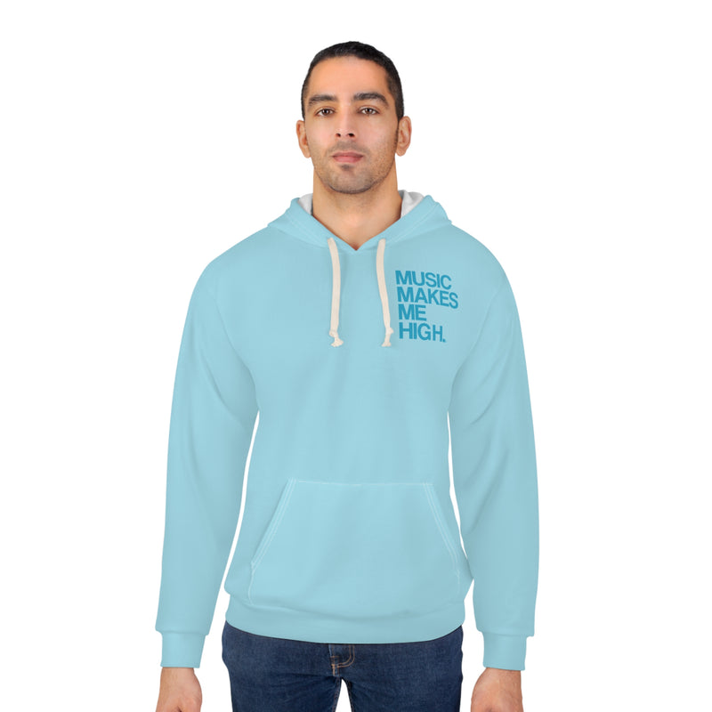 MMMH Unisex Hoodie: Light Turquoise | Turquoise