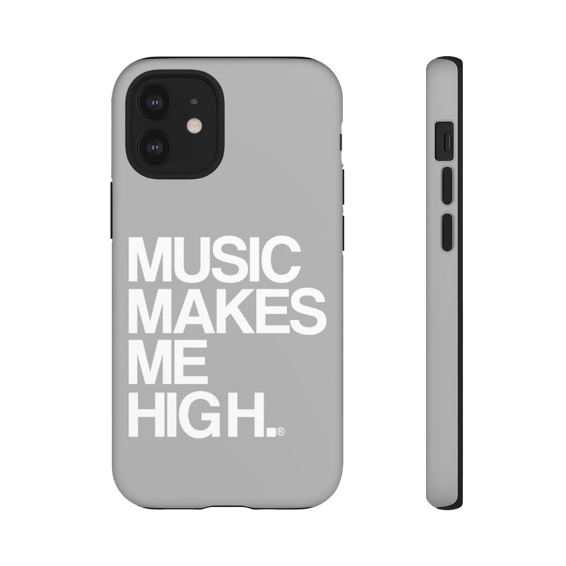 MMMH Classic Phone Case: Light Grey | White